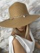 Straw Sun Shell Ηat/Beige