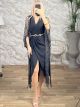 BigNet Kimono-018/Black&Silver