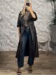 The-Leather Trench Coat-8356/Chocolat