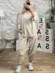 Viscose Aladdin Set/Beige