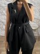 VSL Brooch Vest-16077/Black
