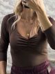 Ton-Lycra Bodysuit-3475/Chocolat