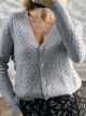 The-Textured SuperSoft Cardigan-8097/Grey