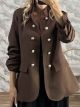 Zoz-Military Blazer-6951/Chocolat