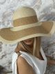 Straw Sun Ηat/Ecru-Beige