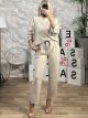Viscose Buttons Set-3195/Beige