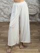 Highwaist SoftRip Pants-82773/White