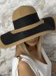 Straw Sun Ηat/Beige-Black