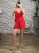 Classic Cups Playsuit/Red