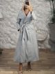 The-Long Coat-14592/Grey