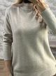 Zoz-Knitted Soft Sweater-195/Mocha