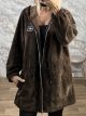 Lok-Long Hooded Cardigan-83712/Chocolat