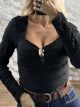 Pro-Textured GoldPin Top-44069/Black