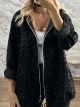 Lil-Matte Leo Cardigan-26533/Black