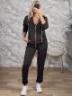 Lil-Viscose Hooded Tracksuit-25706/Chocolat