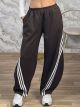 Sar-3Stripe Pants-3809/Chocolat