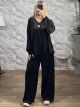 Lil-Velvet Ve Elastic Set-26500/Black