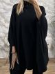 Super Oversized Soft Sweater-7015/Black