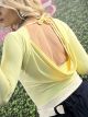 Glove OpenBack Top/Yellow