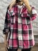 Sar-Short Checkered Shirt-202602/Fux