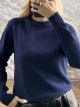 Zoz-RN Glitter Sweater-5217/Navy Blue