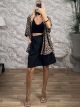 Animal Short Kimono/Light Leopard