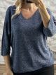 Lil-Lurex Ve Top-2203/Blue