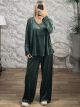 Lil-Velvet Ve Elastic Set-26500/Forest Green
