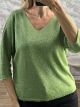 Lil-Lurex Ve Top-2203/Lime