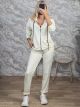 Lil-Viscose Hooded Tracksuit-25706/Vanilla