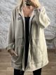 Lok-Long Hooded Cardigan-83712/Beige
