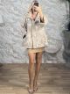 Lok-Textured Coat-8123/Beige