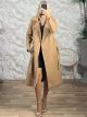 The-Button & Belt Coat-26437/Camel