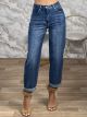Ang-MomFit Denim Pants-3053/Blue