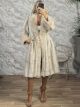 Spi-Long Furry Coat-2053/Beige