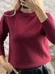 Zoz-RN Glitter Sweater-5217/Burgundy