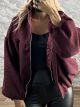Zoz-Balloon Jacket-3421/Burgundy