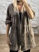 Lok-Long Hooded Cardigan-83712/Mocca