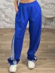 Diagonal Stripe Pants-1248/Blue Royal