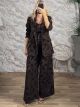 The-Velvet Textured Suit-81026/Chocolat