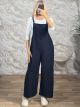 Ste-Cord Overalls Set-24536/Navy Blue