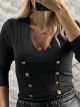 Ton-Military Top-3446/Black