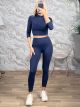Gyn-Athletic Elastic Set-59407/Navy Blue