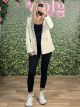 Double Sided Leopard Anorak-2248/Vanilla