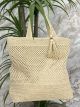 Woven Straw Tote Bag-GX5/Vanilla