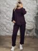 Lil-Min Min Strassed Set-16217/Burgundy