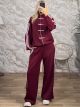 Ton-JPNS Stripped Tracksuit-12135/Burgundy