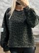 Lil-Leopard Sweatshirt-16245/Khaki