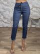 Elastic Pants Drawstring NEW/Light Denim