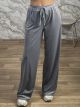 Lok-Soft Velvet Pants-12186/Grey